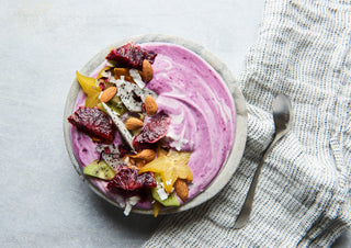 Purple Plant Smoothie Bowl