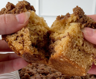 Cinnamon Coffee Cake with Sour Cream