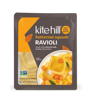 Butternut Squash Ravioli with Almond Milk Ricotta Alternative